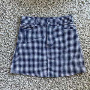 Brandy Melville John Galt One Size, black and white check mini skirt. So cute!